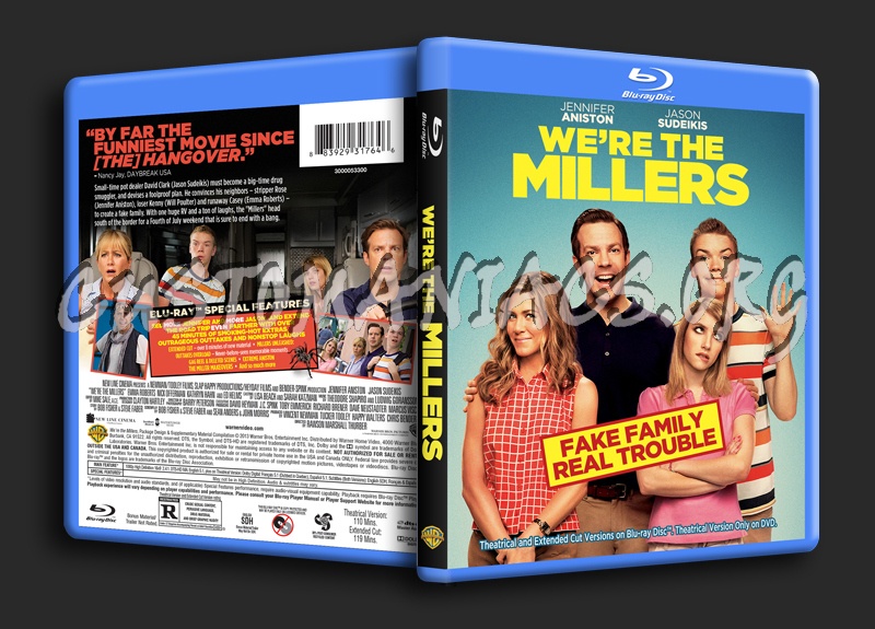 We're the Millers blu-ray cover