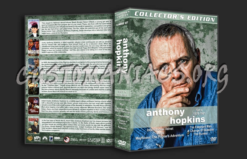 Anthony Hopkins Film Collection - Set 4 (1978-1981) dvd cover
