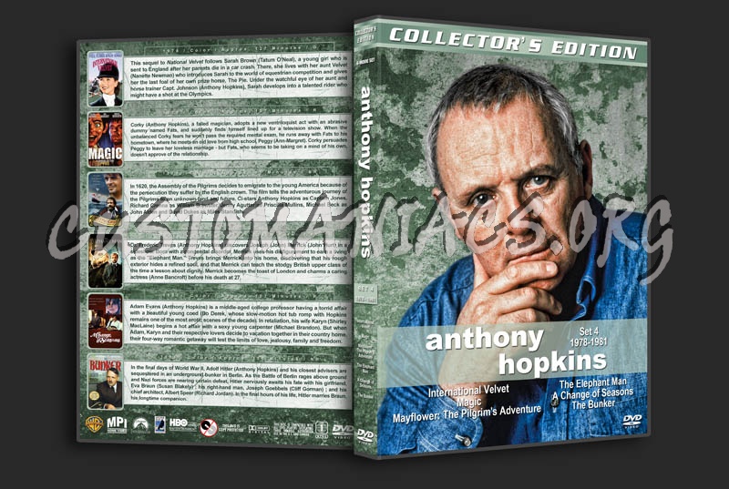 Anthony Hopkins Film Collection - Set 4 (1978-1981) dvd cover