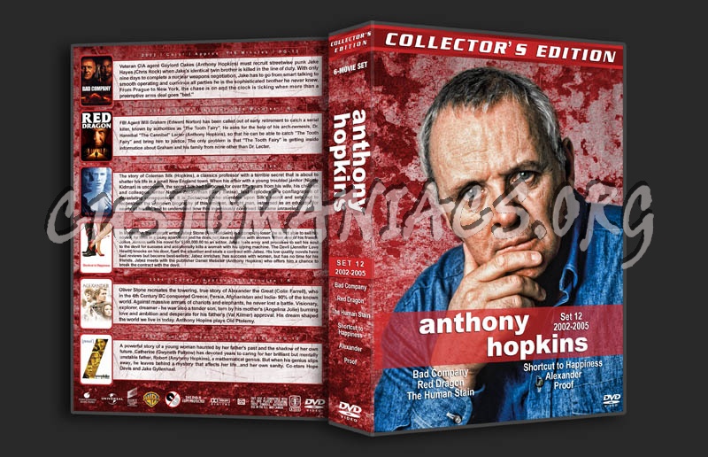 Anthony Hopkins Film Collection - Set 12 (2001-2005) dvd cover