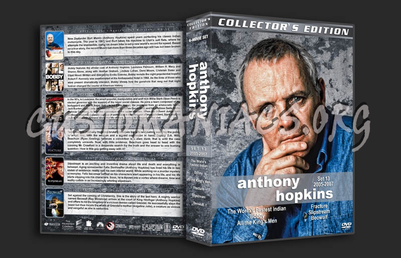 Anthony Hopkins Film Collection - Set 13 (2005-2007) dvd cover