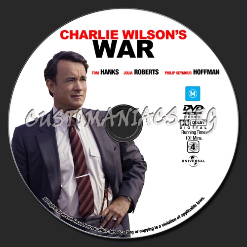 Charlie Wilson's War dvd label