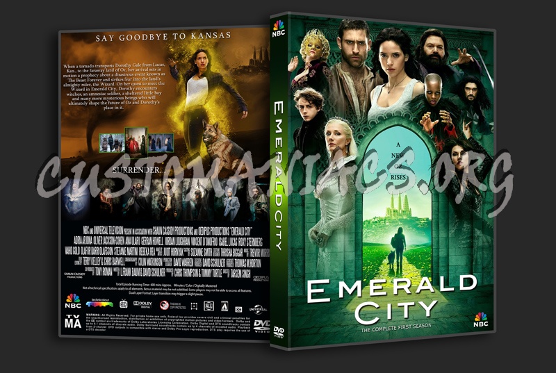 Emerald City Season 1 dvd cover