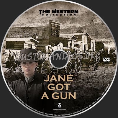 Jane Got a Gun dvd label
