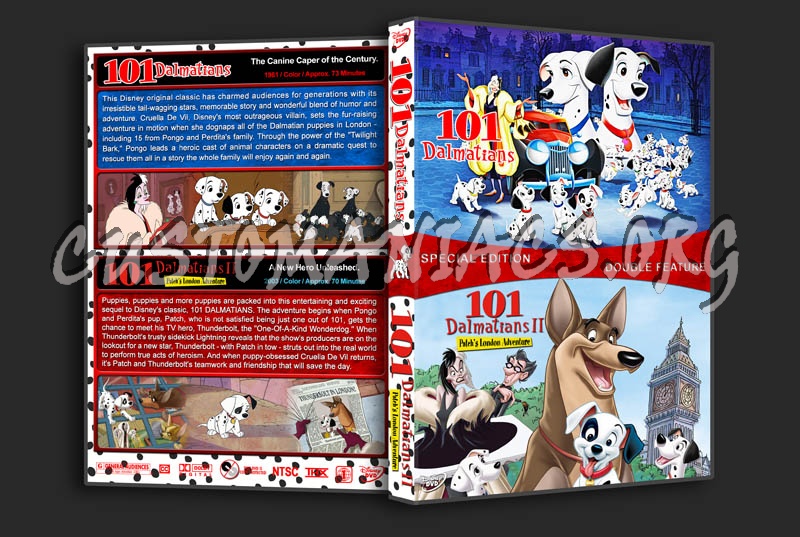 101 Dalmatians Double Set dvd cover