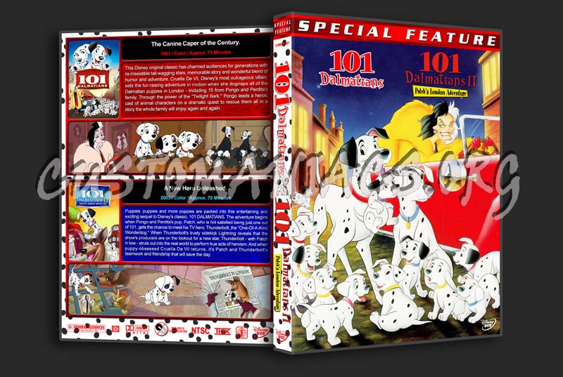 101 Dalmatians Double Set dvd cover