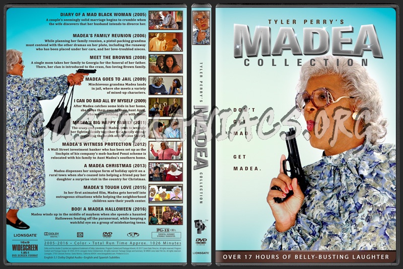 Tyler Perry's Madea Collection dvd cover