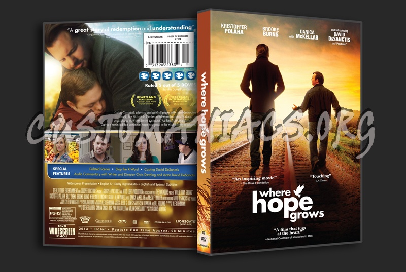 Where Hope Grows dvd cover