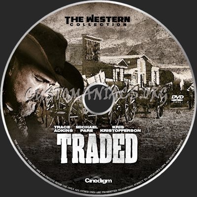 Traded dvd label
