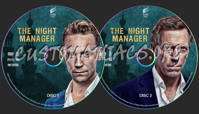 The Night Manager dvd label