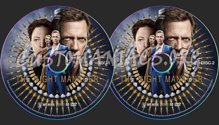 The Night Manager dvd label