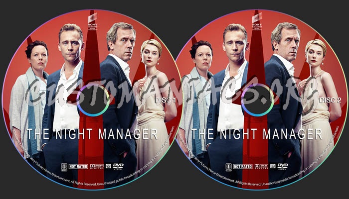 The Night Manager dvd label