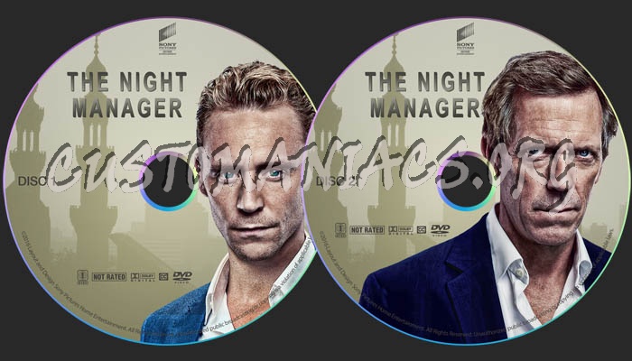 The Night Manager dvd label