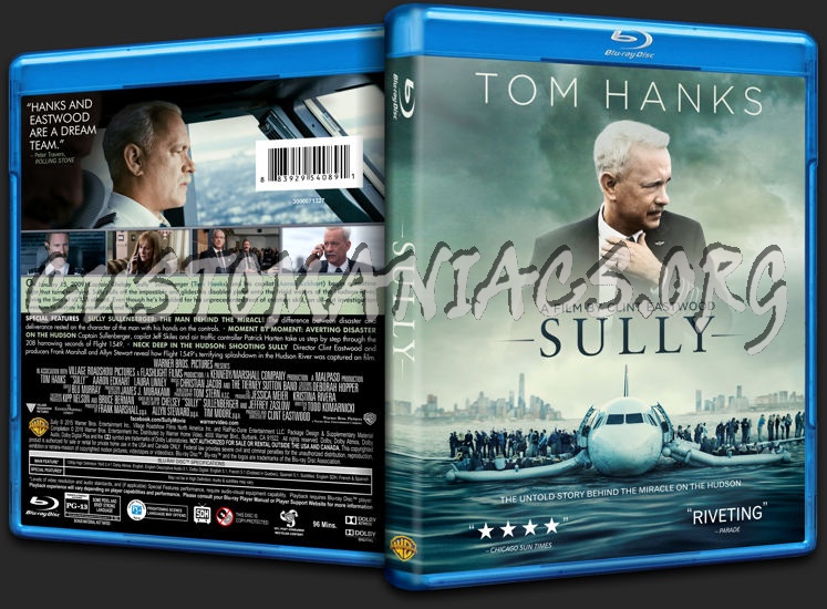 Sully blu-ray cover