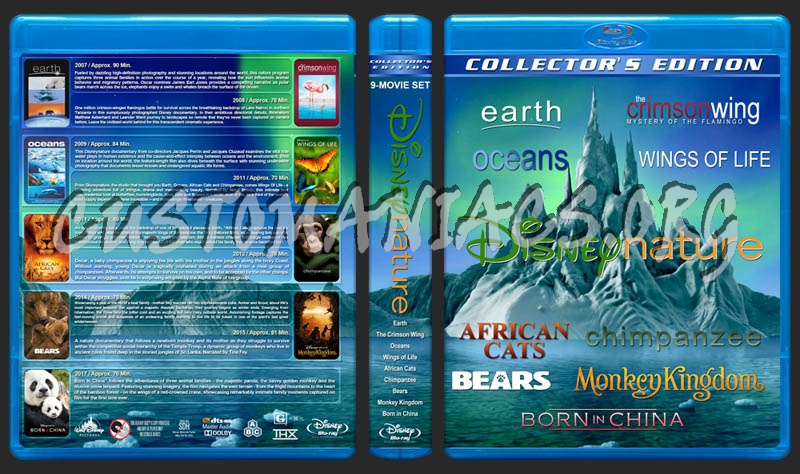 DisneyNature Collection (9) blu-ray cover