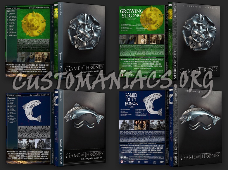 Game of Thrones Collection dvd cover