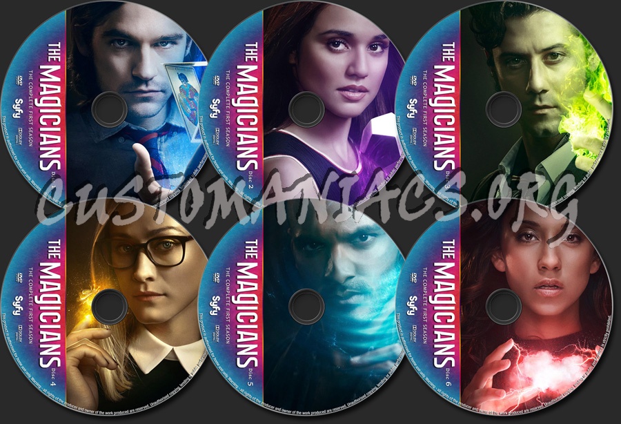 The Magicians Season 1 dvd label