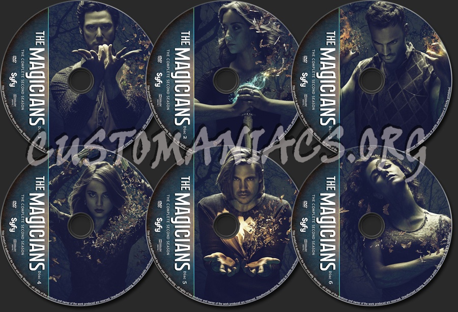 The Magicians Season 2 dvd label