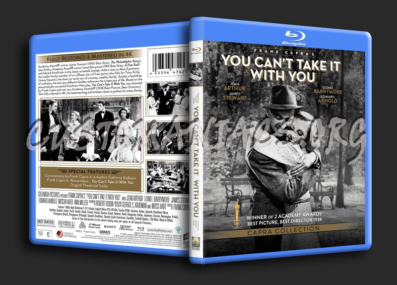 You Can't Take It With You blu-ray cover