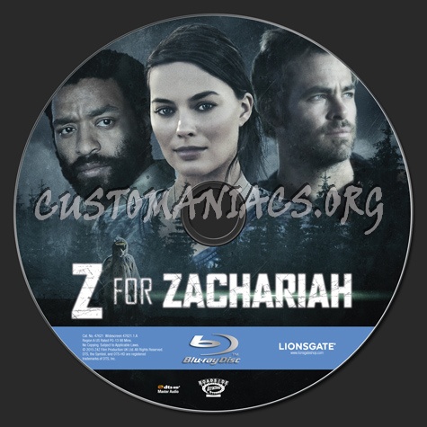 Z For Zachariah blu-ray label