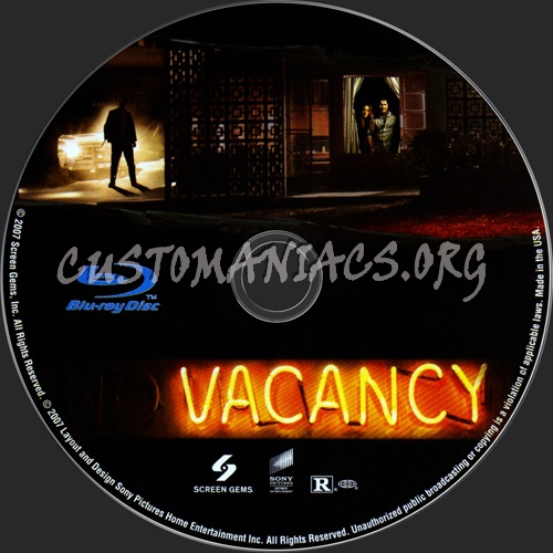 Vacancy blu-ray label