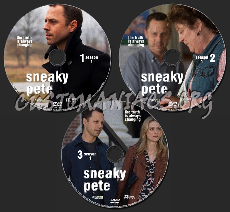 Sneaky Pete dvd label