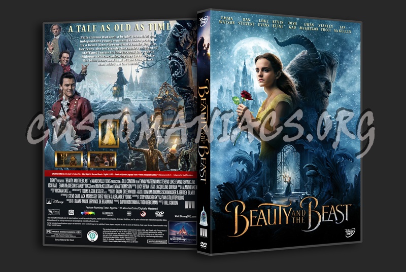 Beauty And The Beast dvd cover