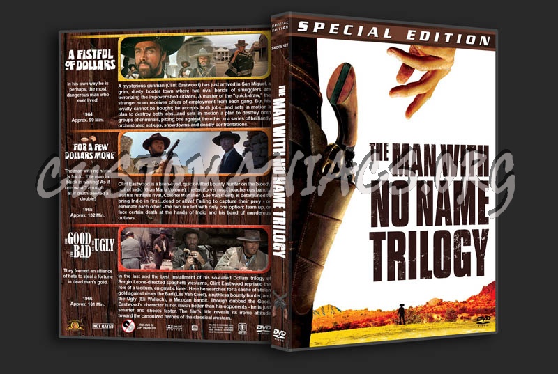 The Man With No Name Trilogy dvd cover