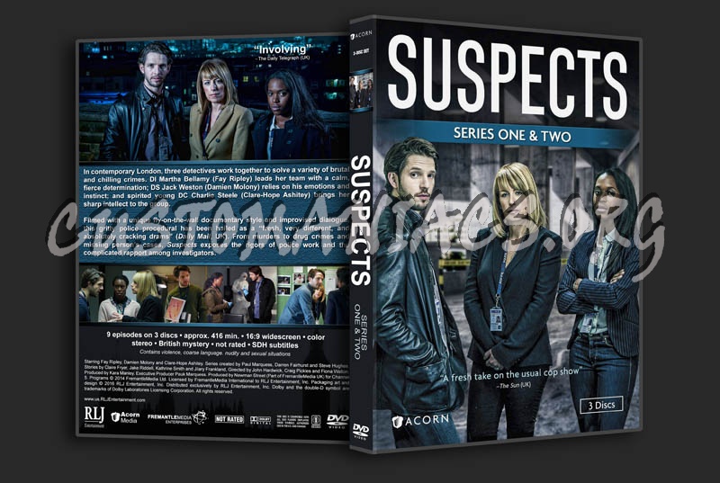 Suspects - Series 1&2 dvd cover