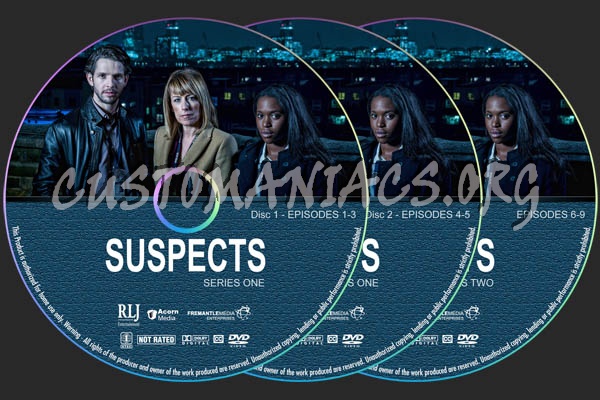 Suspects - Series 1&2 dvd label