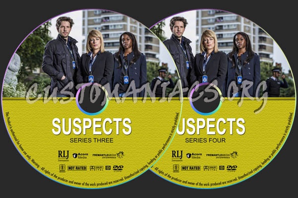 Suspects - Series 3&4 dvd label