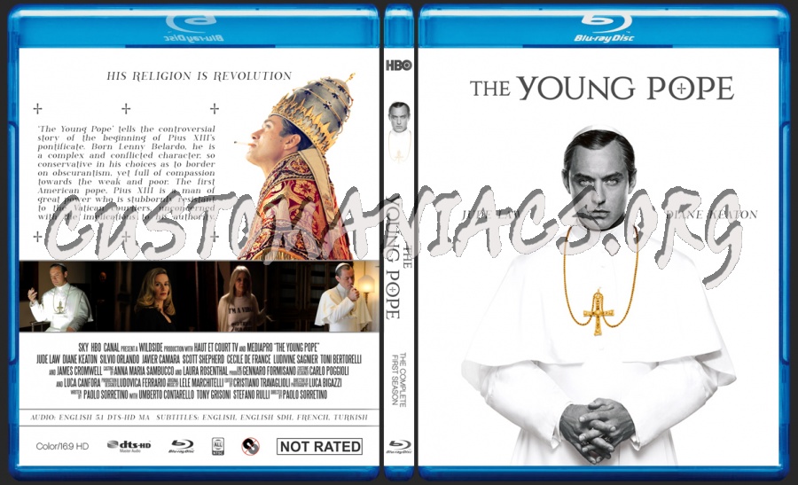 The Young Pope (Season 1) blu-ray cover