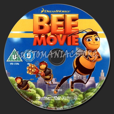 Bee Movie dvd label