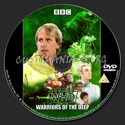 Doctor Who - Season 21 dvd label