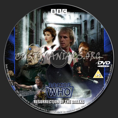 Doctor Who - Season 21 dvd label