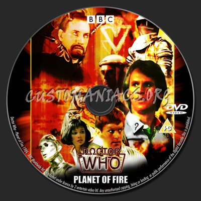 Doctor Who - Season 21 dvd label