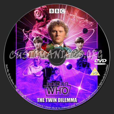 Doctor Who - Season 21 dvd label