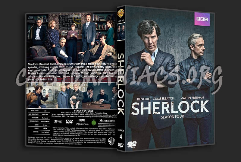 Sherlock - Season 4 dvd cover