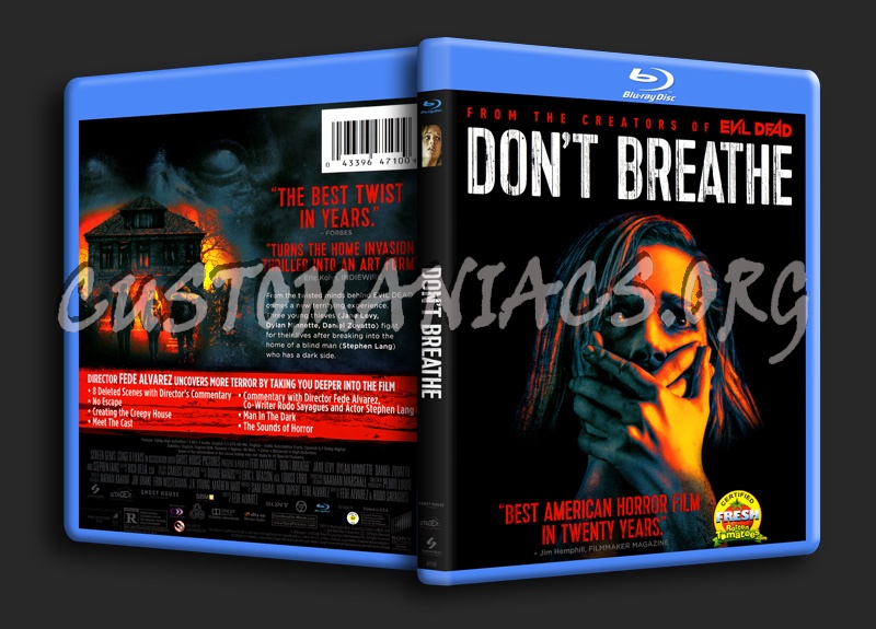 Don't Breathe blu-ray cover