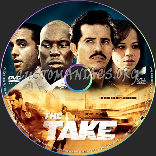 The Take dvd label