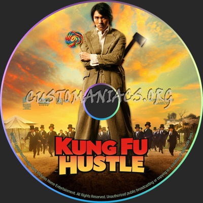 Kung Fu Hustle dvd label