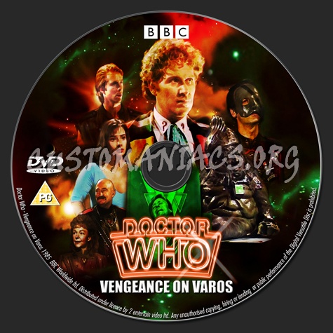 Doctor Who Season 22 dvd label