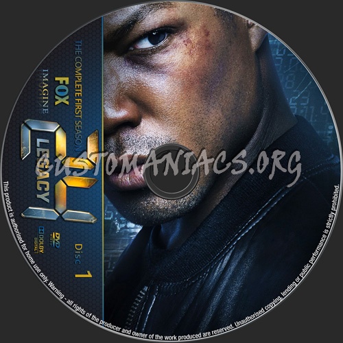 24 Legacy Season 1 dvd label