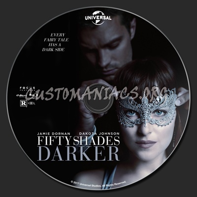 Fifty Shades Darker blu-ray label