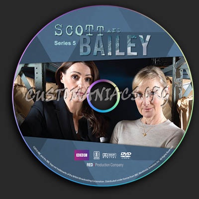 Scott and Bailey - Series 5 dvd label