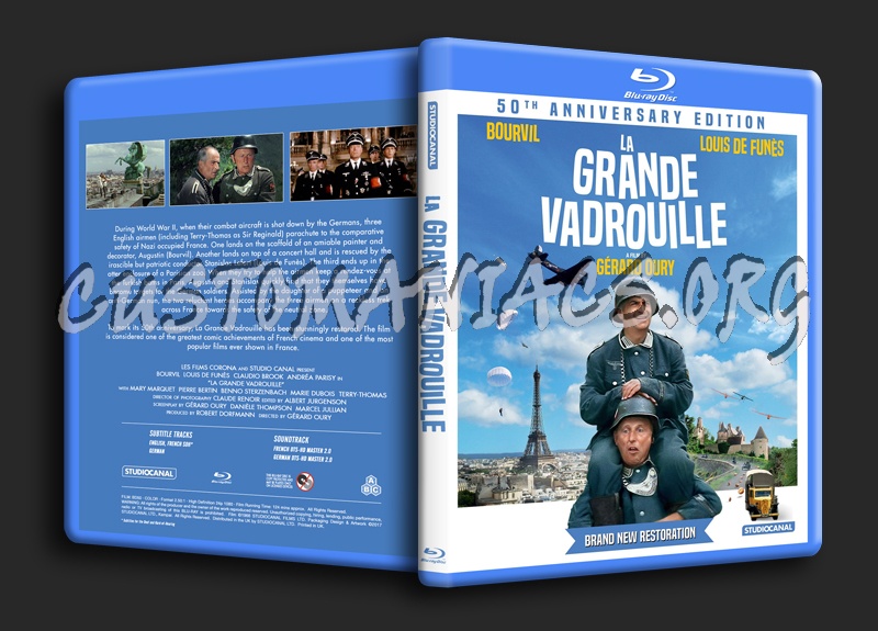La Grande Vadrouille blu-ray cover