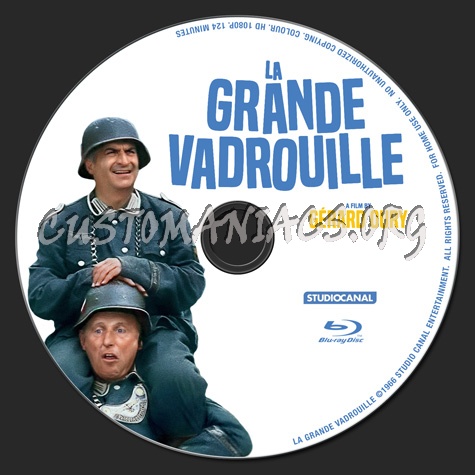 La Grande Vadrouille blu-ray label