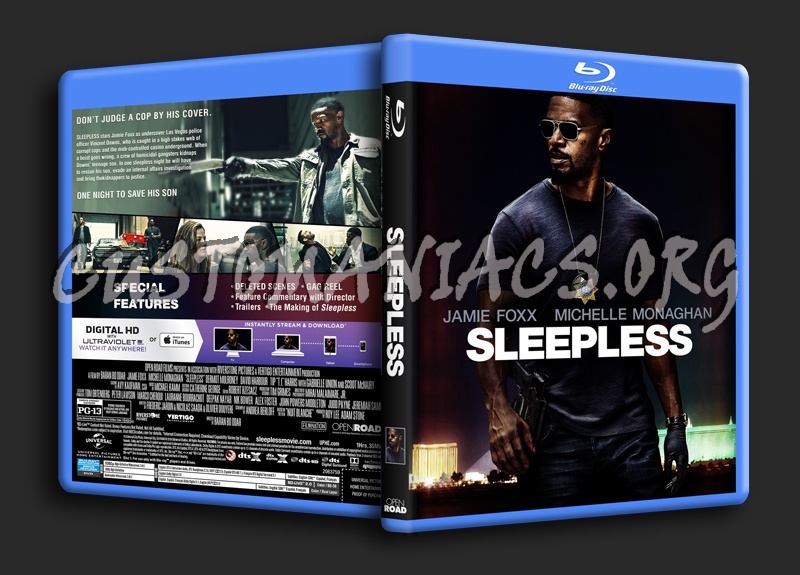 Sleepless blu-ray cover