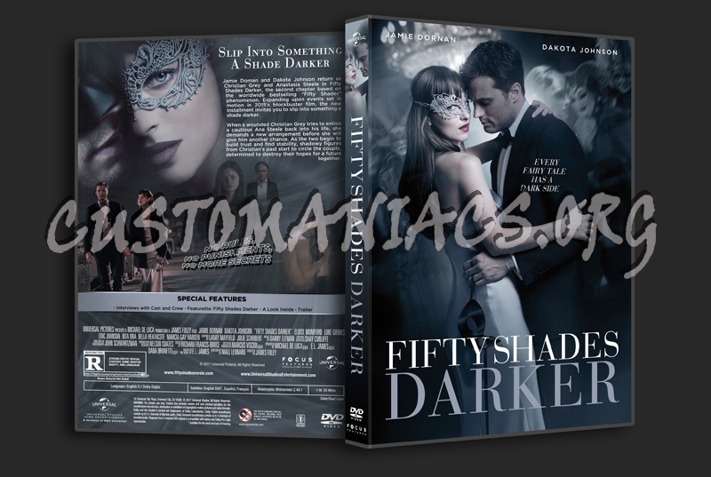 Fifty Shades Darker dvd cover