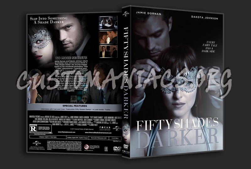 Fifty Shades Darker dvd cover